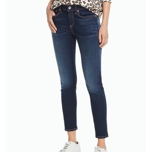 Rag and Bone mid rise ankle skinny denim
